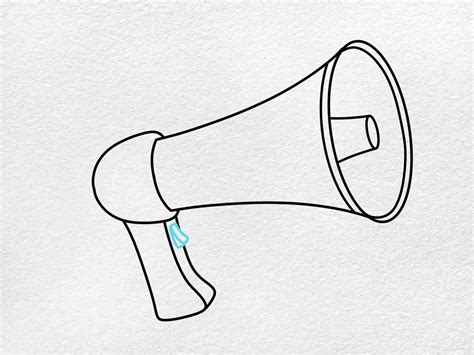 how to draw a megaphone|200 Megaphone Illustrations and Drawings .